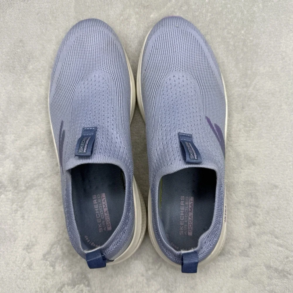 Skechers GOwalk Slip-Ins Ultra Go Knit Walking Shoes Lavender Women's 7.5